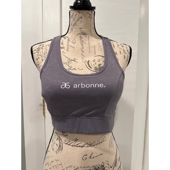 Arbonne Women’s Gray sports bra size Large - Picture 5 of 8